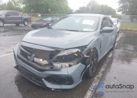 2017 Honda Civic Ex from USA, damaged, VIN SHHFK7H51HU412176